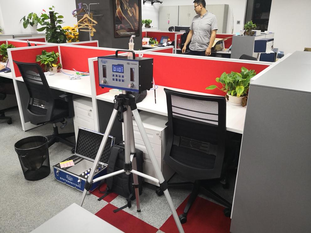 杭州科达投资大厦办公室室内空气检测